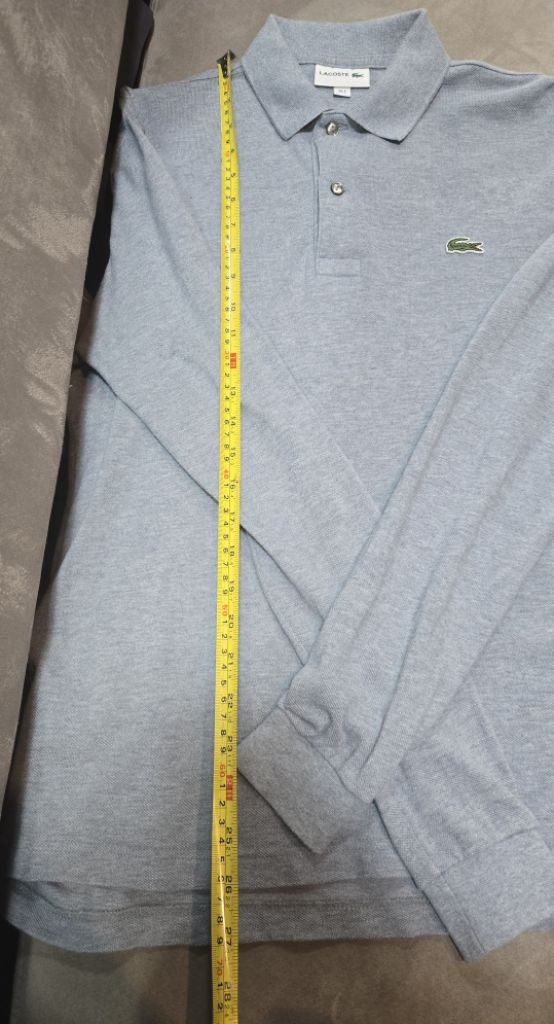 무배) 라코스테 긴팔 카라 티셔츠 95--6