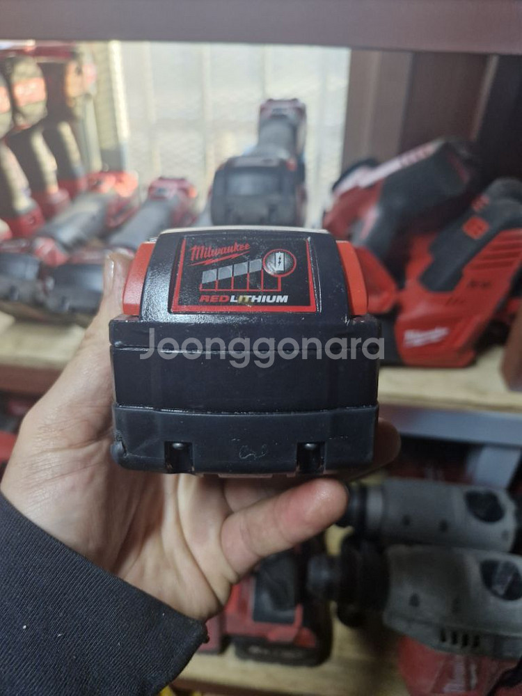 밀워키배터리 M18 5.0AH.M18HB05.2024년--1