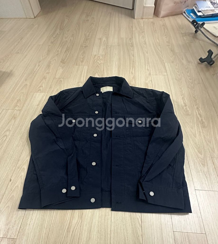 포터리 Nylon Trucker Jacket--1