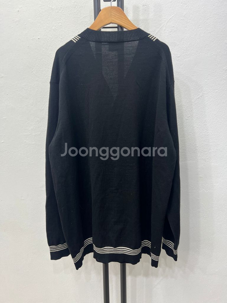 정품) 버버리 신형 새제품급 남성 오버핏 가디건 M--3