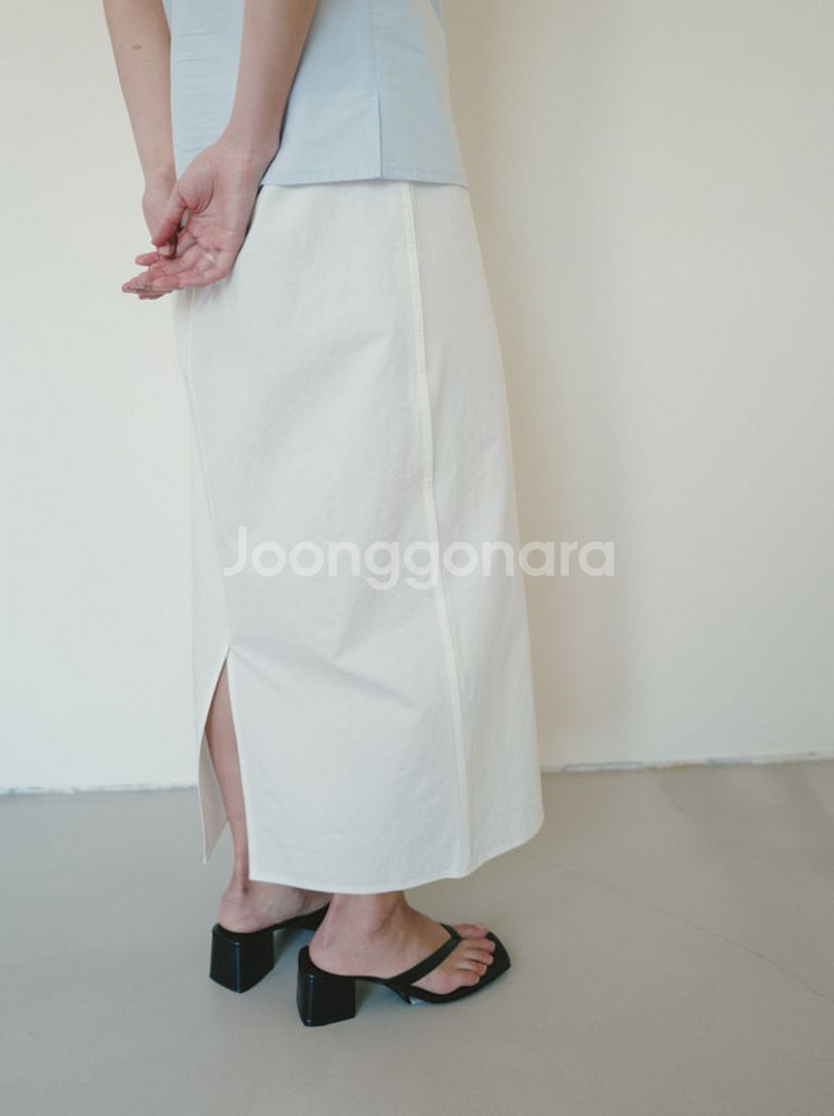 네세서리 Ncssry Cotton String skir--6