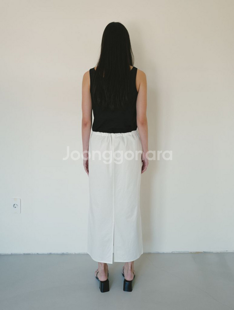 네세서리 Ncssry Cotton String skir--2