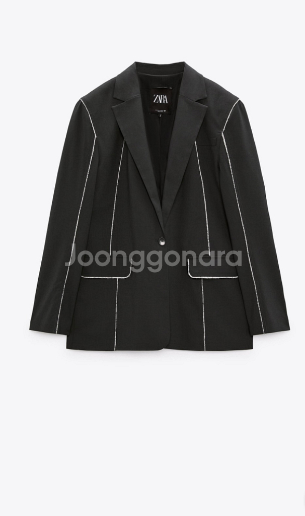 ZARA 자라 롱 스트레이트 블레이저 2010/700--1