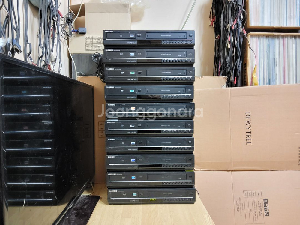 삼성 CD VCD DVD 비디오 플레이어 (오디오 앰프--5