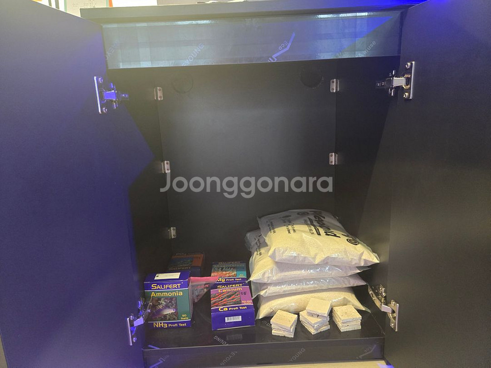 2자 어항 섬프용 하단장--1
