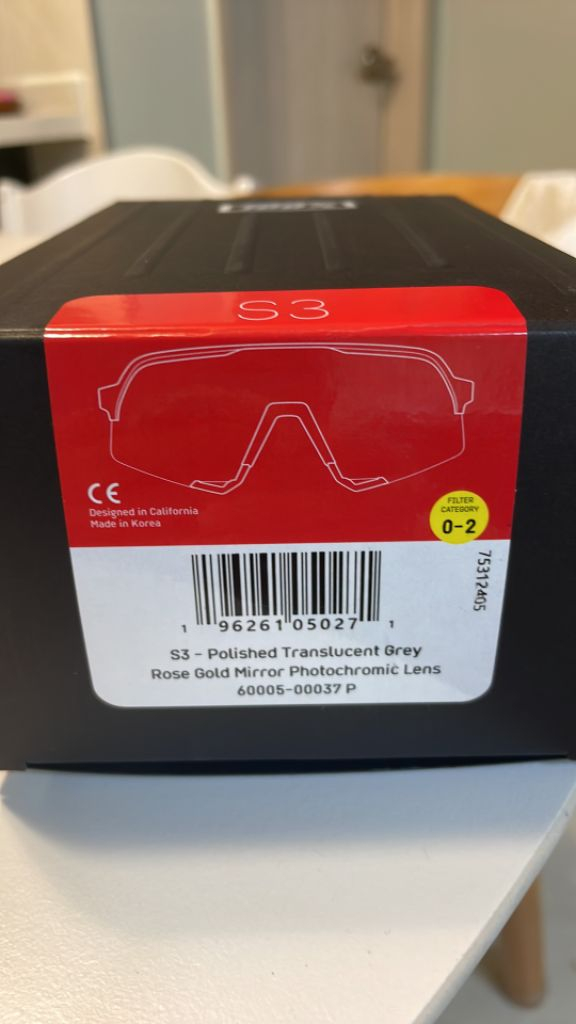 백퍼센트 100% S3 폴리쉬드 트렌슬러센트 (변색렌즈--1