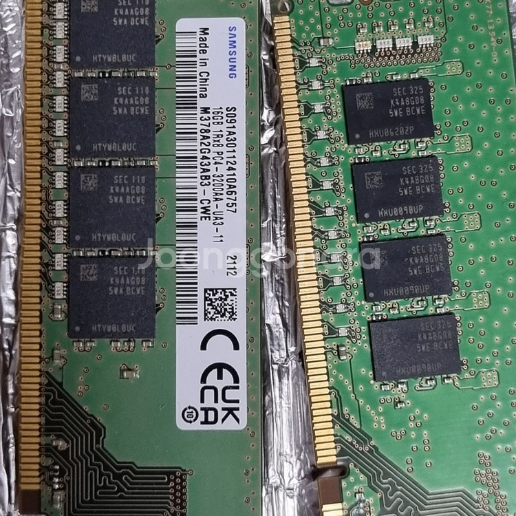 ddr4 16g 2장...--0