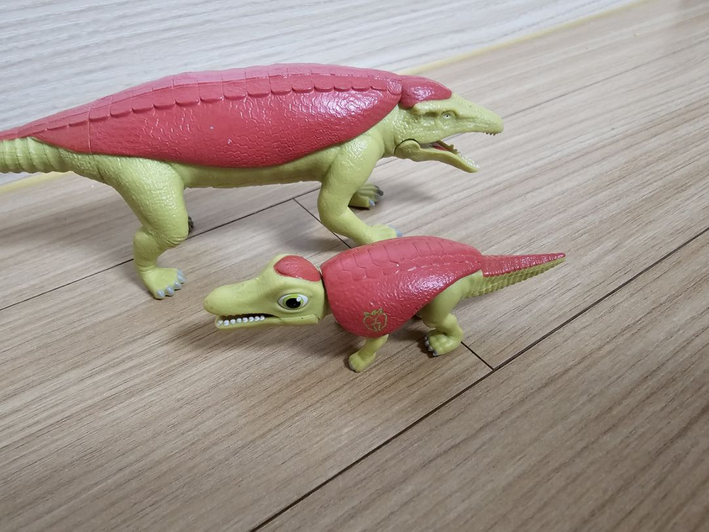 공룡메카드 더블피규어 아르마딜로--2