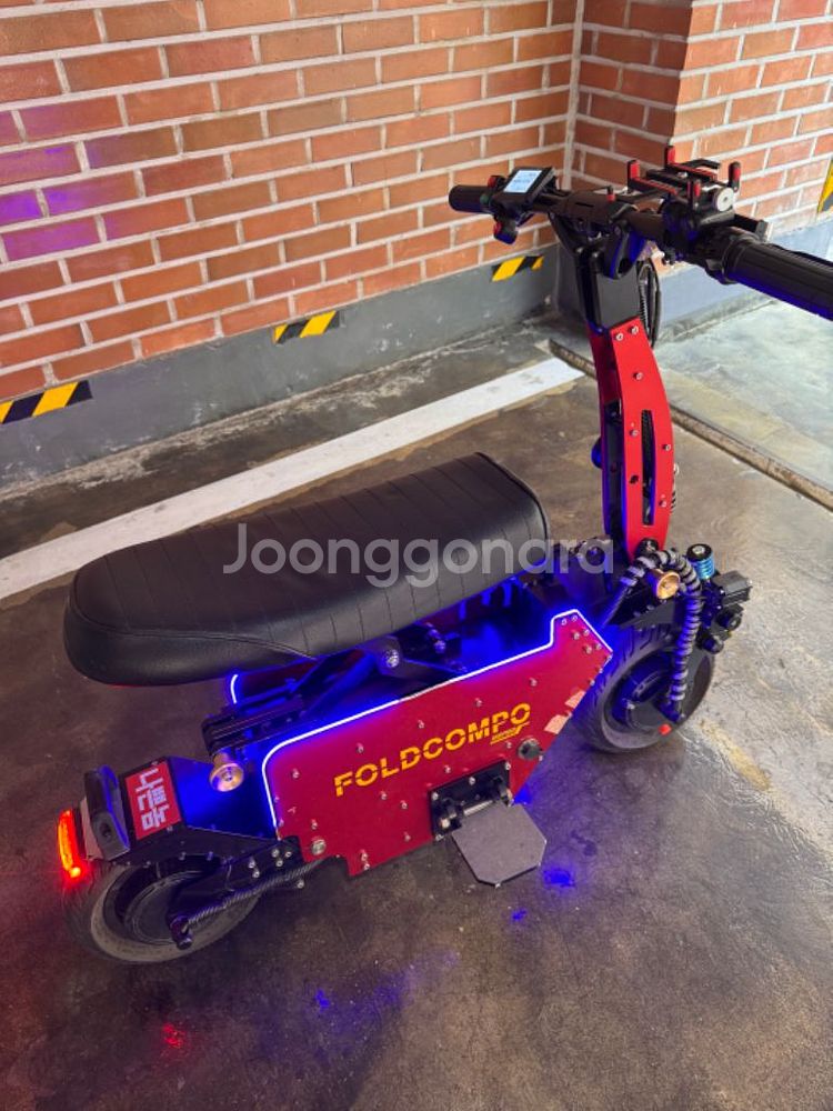 위페드 폴드콤포 전동 킥보드--1