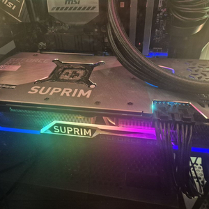 msi rtx3070ti 슈프림 팝니다