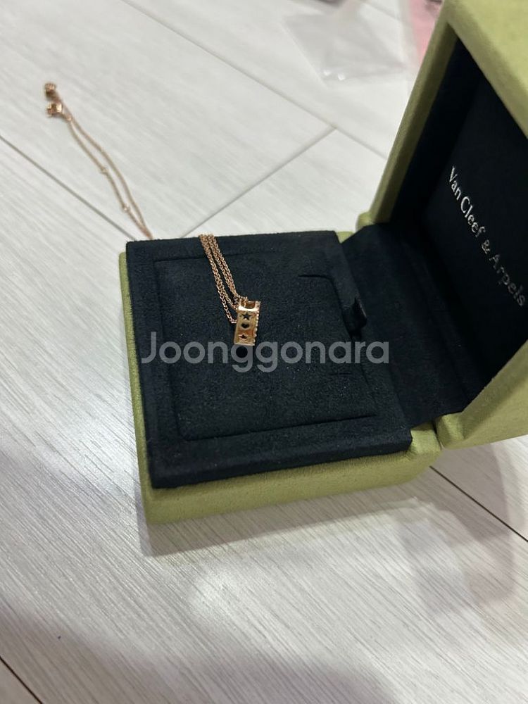 폴리폴리 10k 로즈골드 목걸이--6