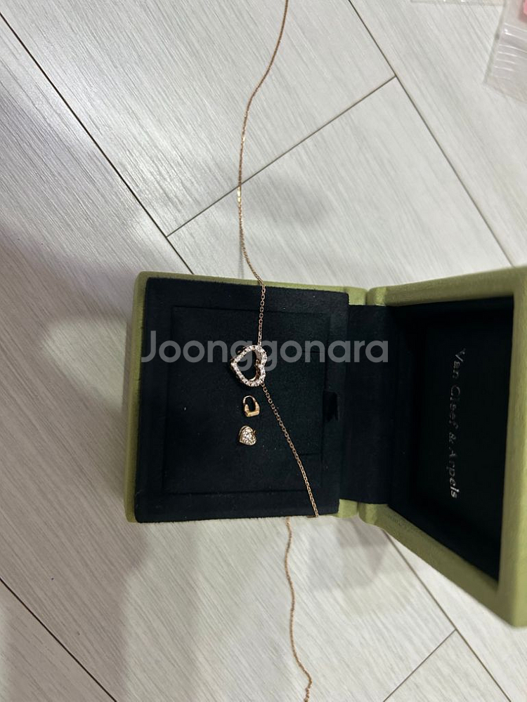 폴리폴리 10k 로즈골드 목걸이--8