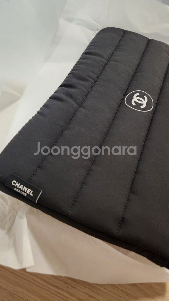 새제품)샤넬 패딩 노트북 맥북 아이패드 파우치--3