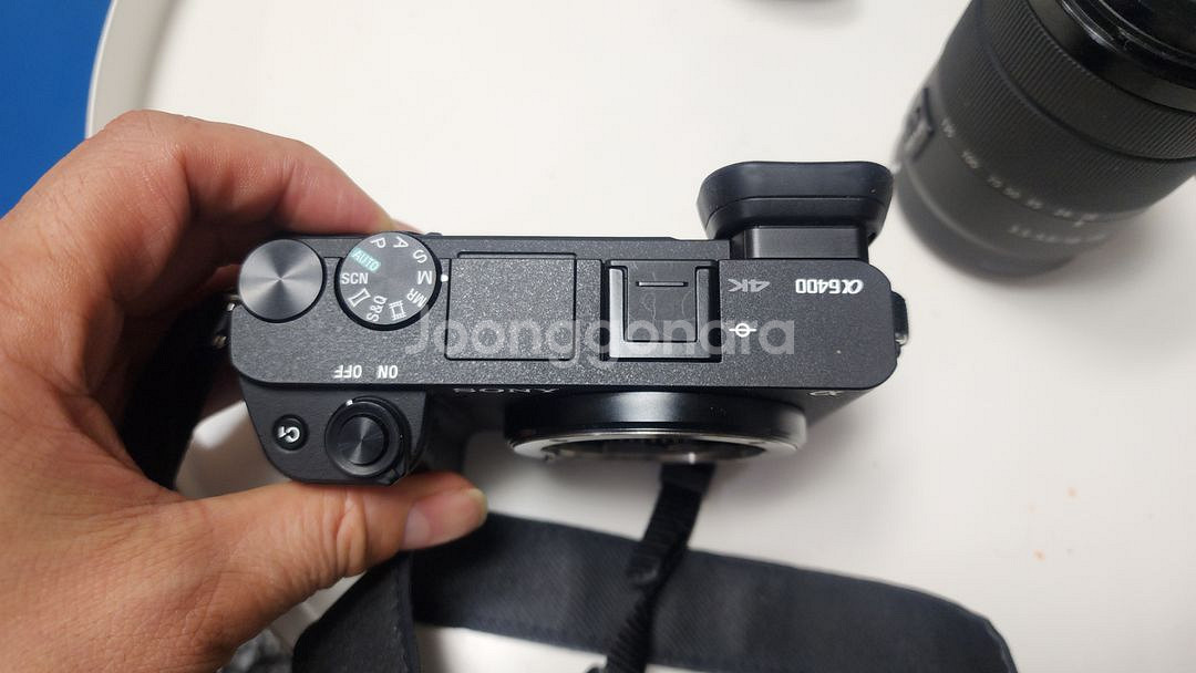 소니 a6400 미러리스 카메라 18-135 렌즈--1