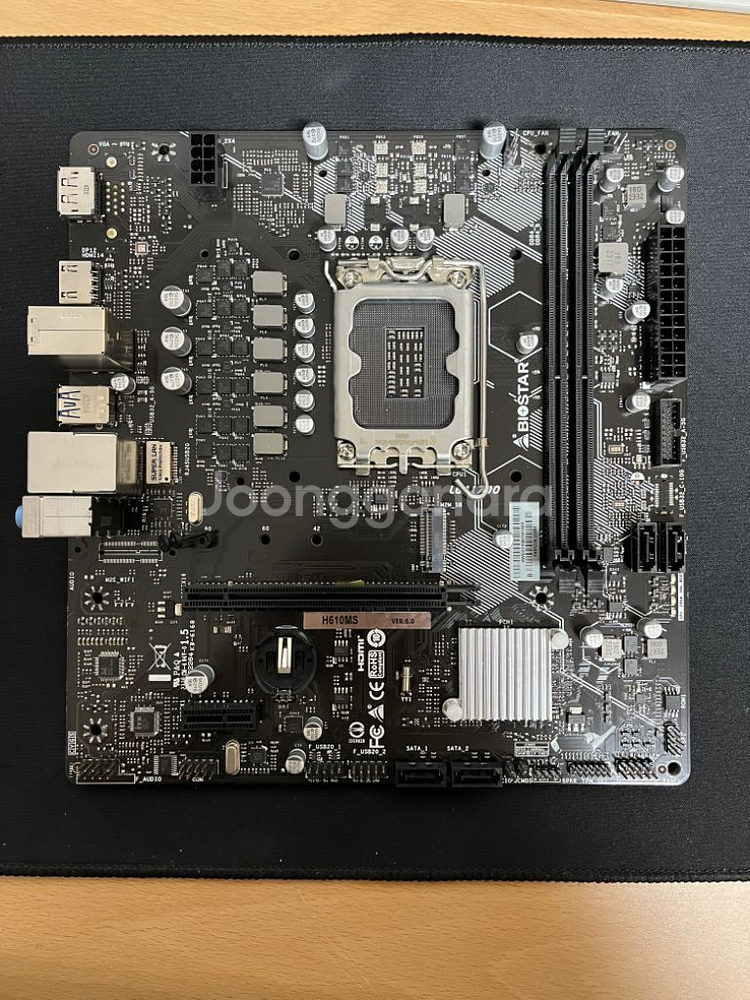 BIOSTAR H610MS 메인보드--0