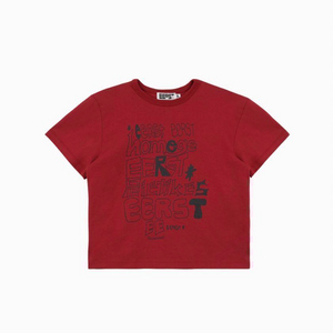 EERST W-HOMEGE SHORT TEE [RED]