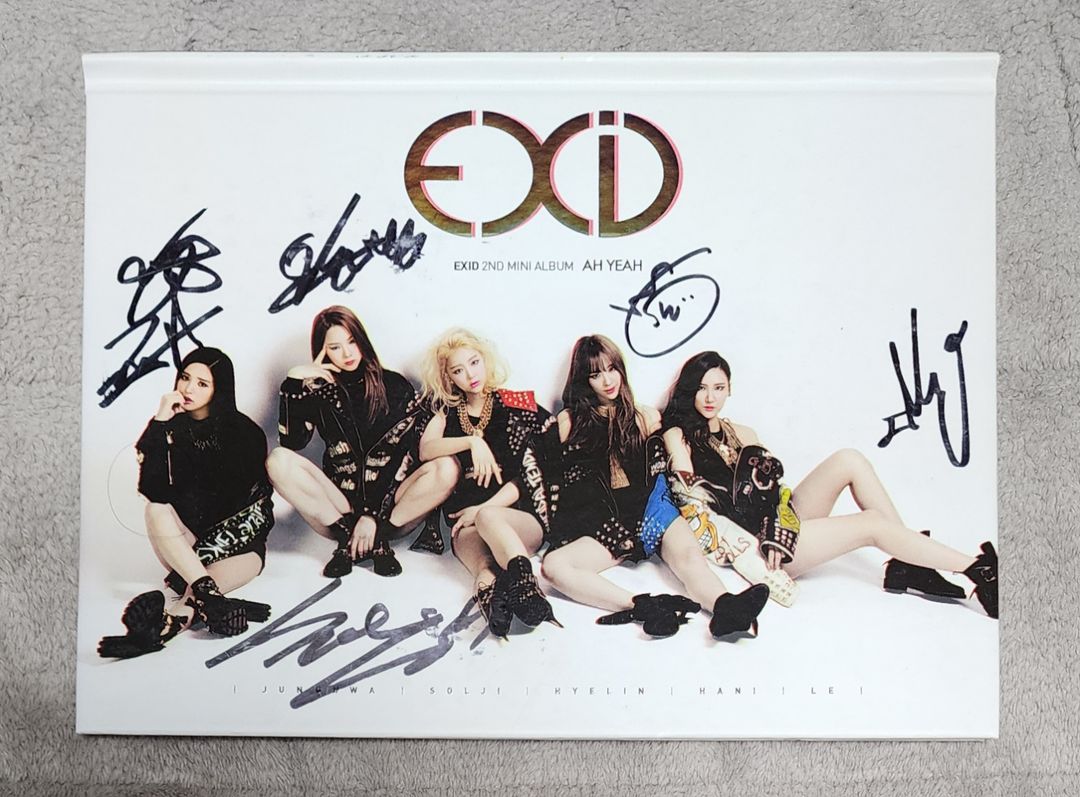 exid 이엑스아이디 싸인앨범 팝니다