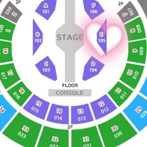 현역가왕2콘서트 18(토)19시 E구역2연석