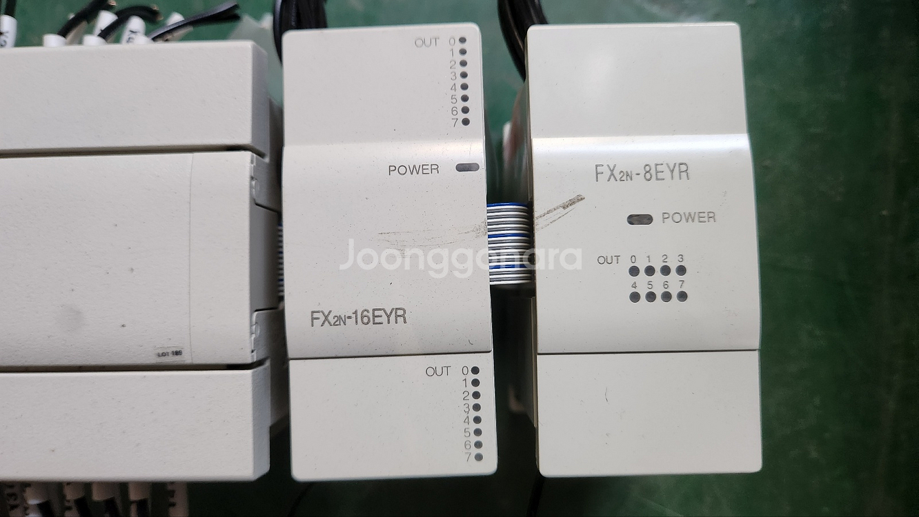 미쯔비시 FX3U-80M PLC SET팝니다.--2