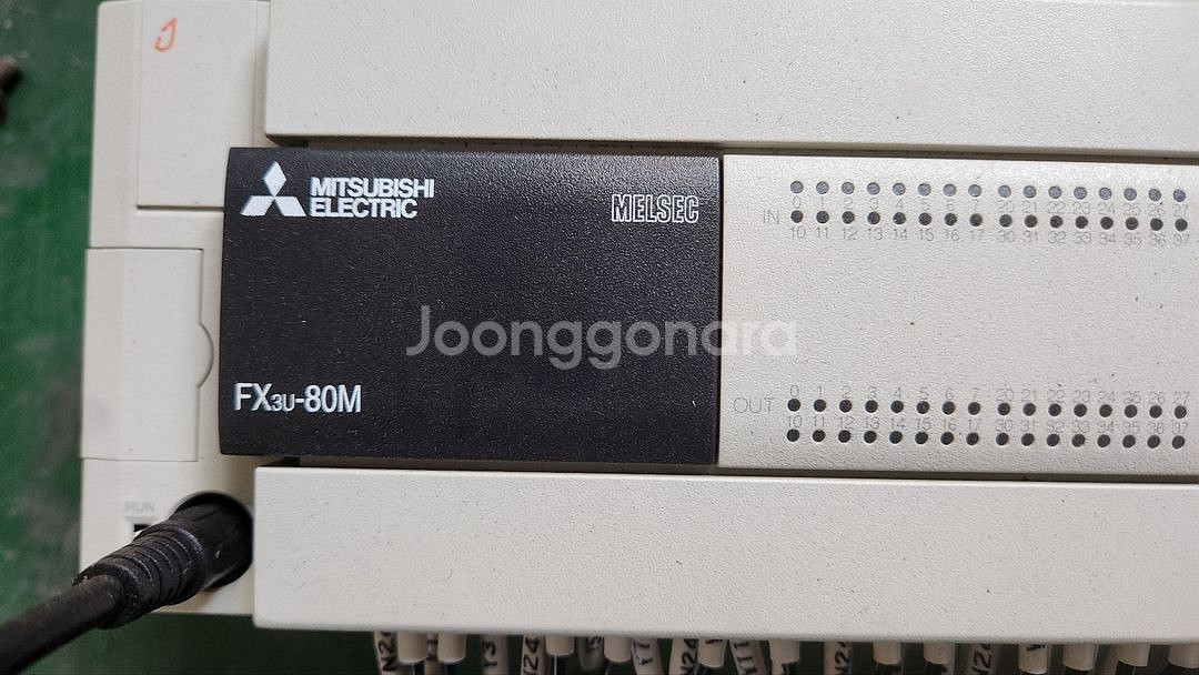 미쯔비시 FX3U-80M PLC SET팝니다.--1
