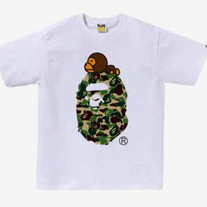 Bathing APE 베이프 화이트 티셔츠 L사이즈