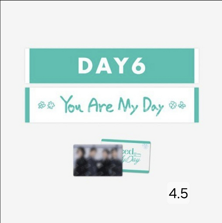 데이식스 굿즈 데니멀즈 쁘띠멀즈 인형 응원봉 앨범--3