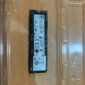 인텔 256GB NVMe SSD 판매 합니다.