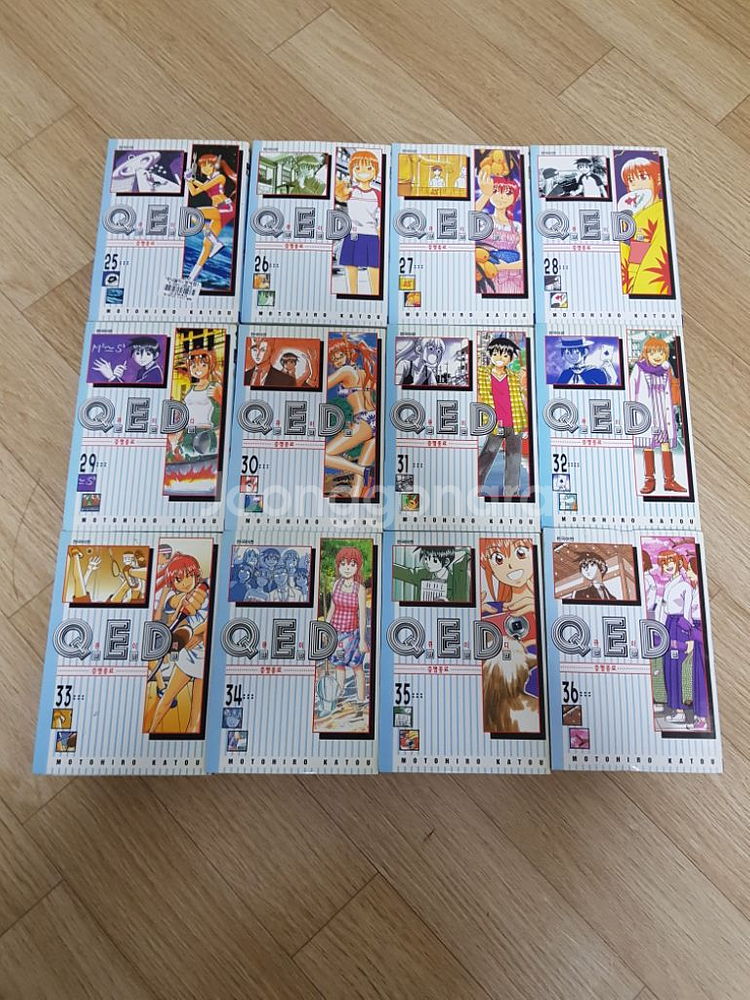 중고만화책 QED 50완결 팝니다--2