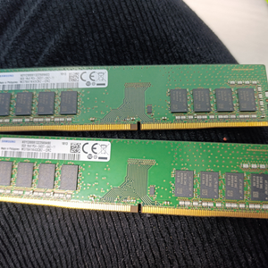 8g ram 램 2400t 2장