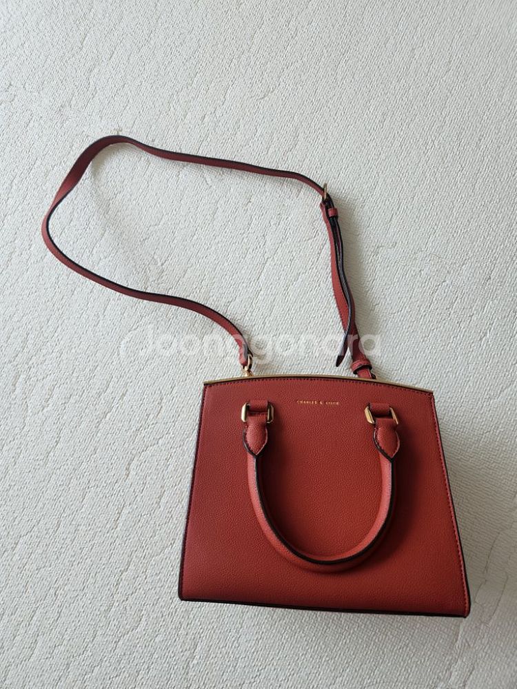charles&keith 찰스앤키스 여성 토트 겸 크로--5