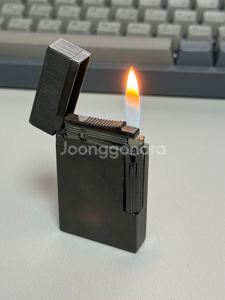 블랙 듀퐁라이터, 핑사운드 좋은 라이터--1