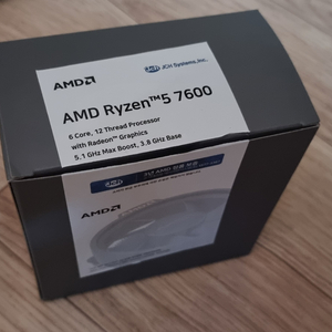 RYZEN 7600 CPU 멀티팩