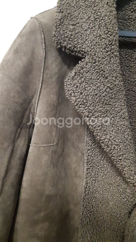 올리비아하슬러 뽀글이 무스탕 55~66--6
