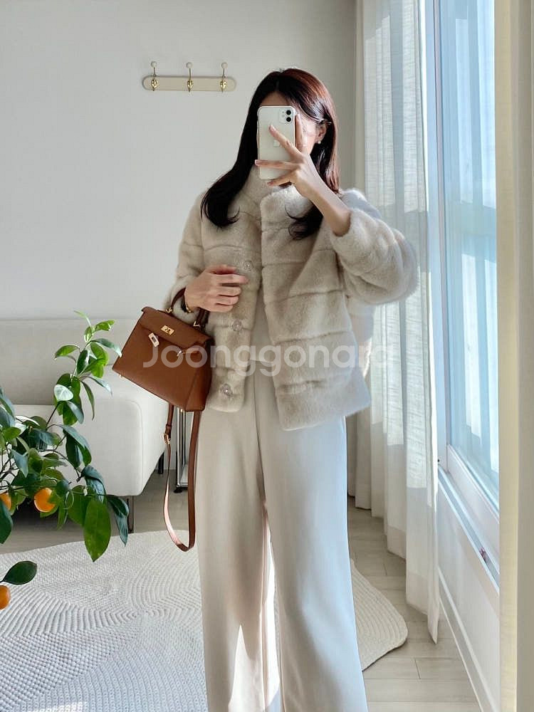 에코퍼 자켓 새상품--3