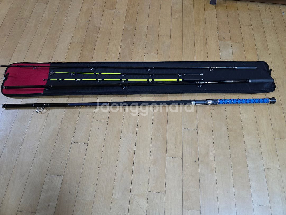 천류 블루코너 은갈치 EG500 갈치대 풀셋 새제품--2