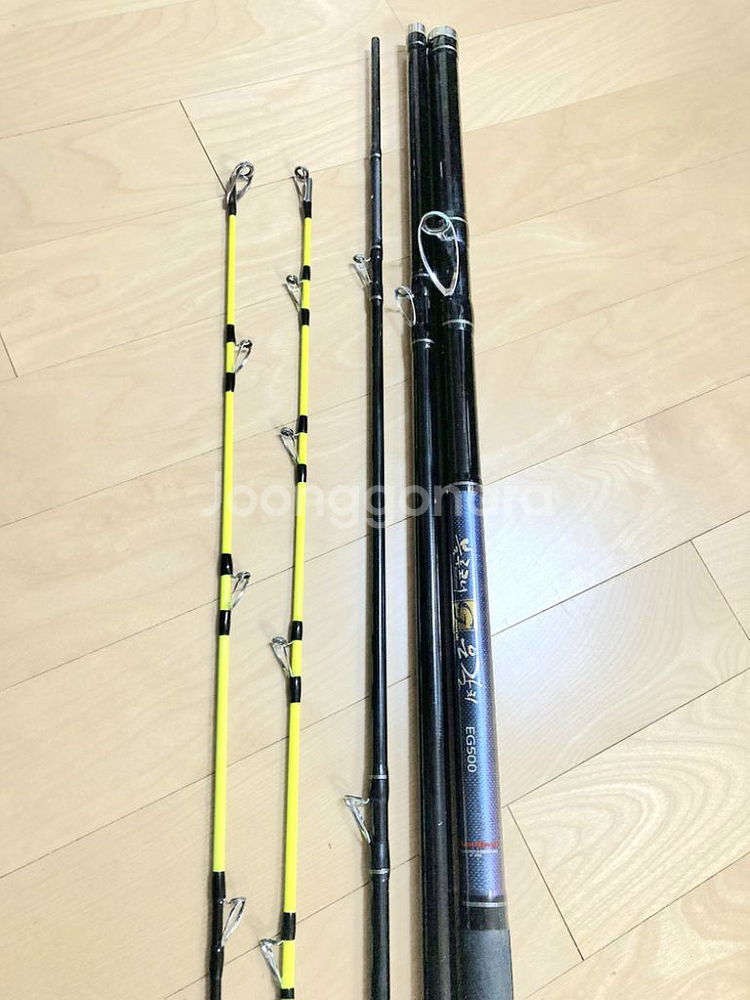 천류 블루코너 은갈치 EG500 갈치대 풀셋 새제품--6
