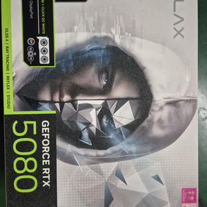 미개봉#갤럭시 RTX 5080 16G white 그래픽