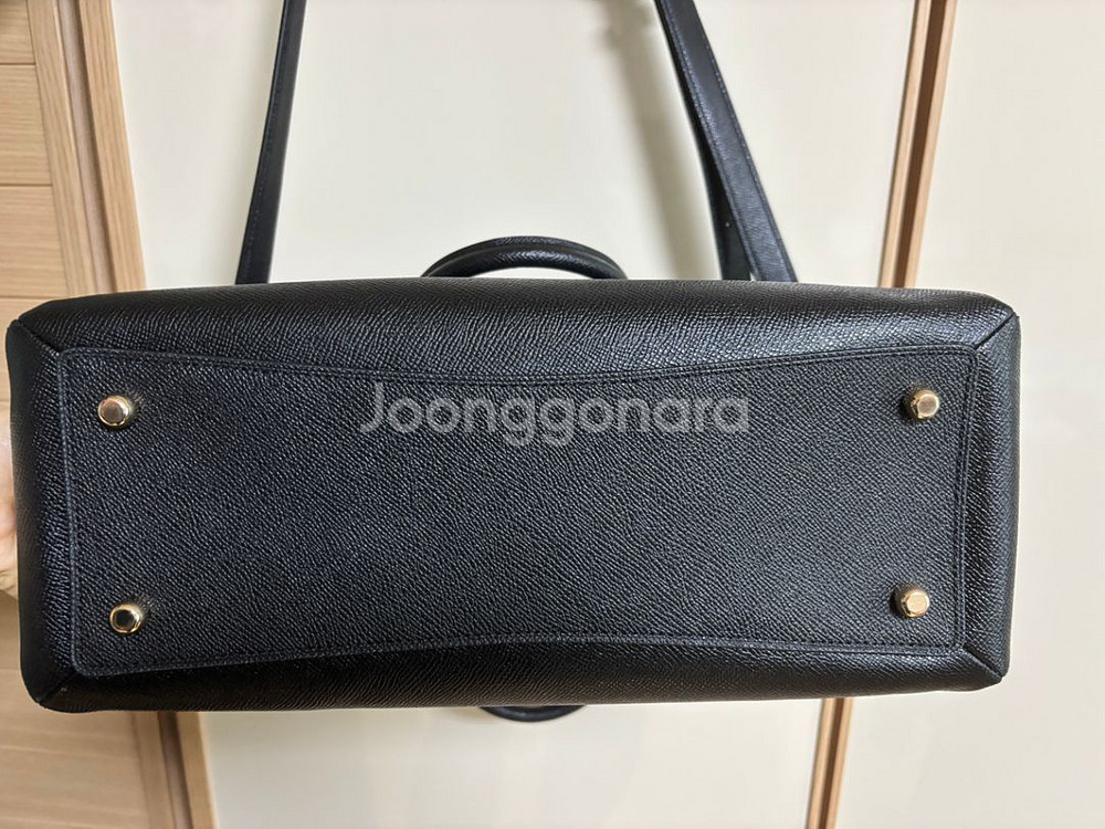 코치 정품 블랙 가방 크로스백 토트백 검정--3