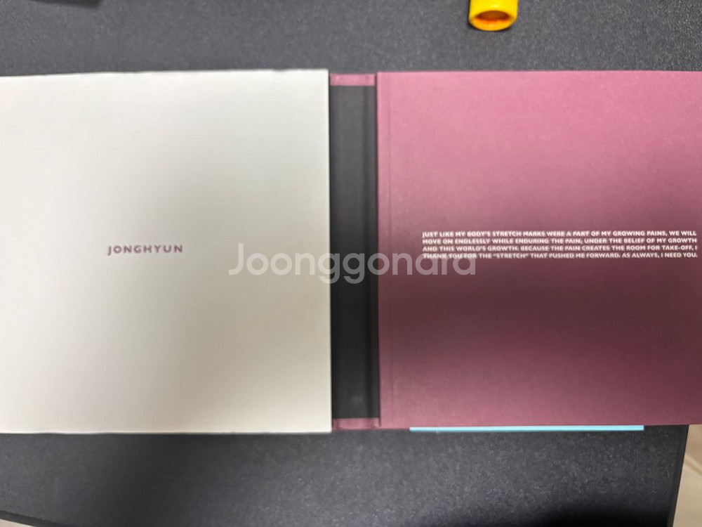 샤이니 종현 미니1집 Base 데자부 wine버전+포카--4