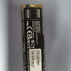 klevv M.2 ssd 1TB 팝니다