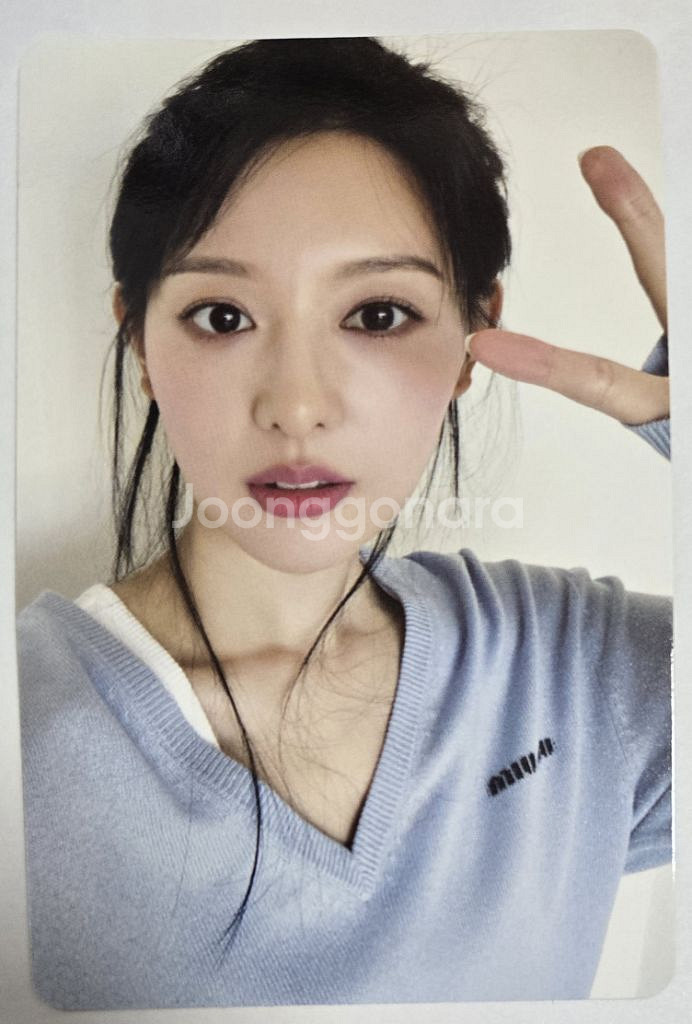 김지원 팬미팅 md 포토카드--0