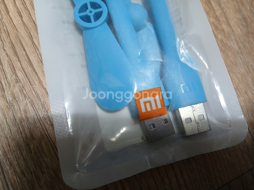 샤오미 휴대용 USB 미니 선풍기 강력냉풍 새것 2개--3