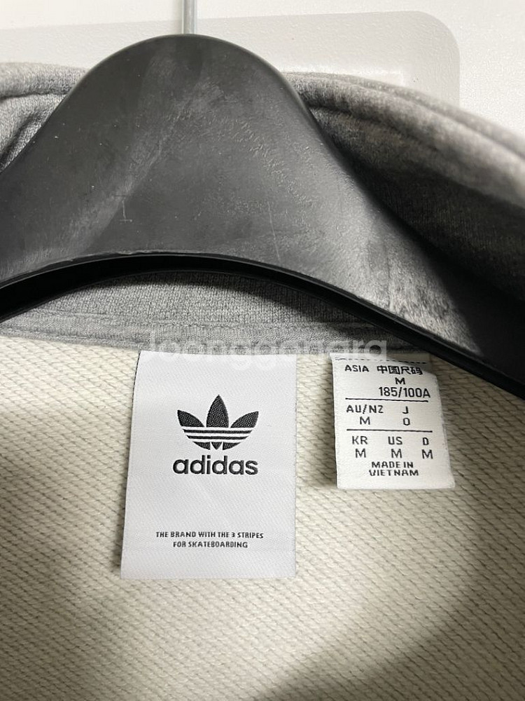 아디다스 반집업 티셔츠--5