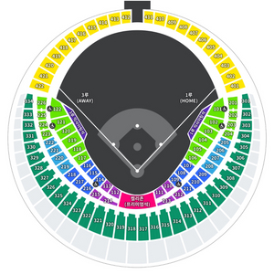 3월 25일 lg vs 한화 3루 오렌지 2연석