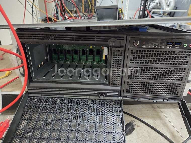 [10만원 할인]슈퍼 마이크로 GPU 워크스테이션 판매--1