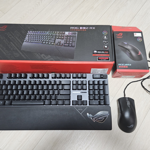 ASUS ROG KEYBOARD MOUSE