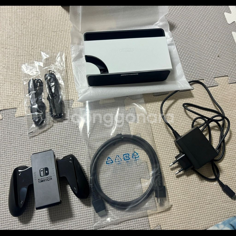 닌텐도스위치oled 동물의숲 다운로드 버전--2