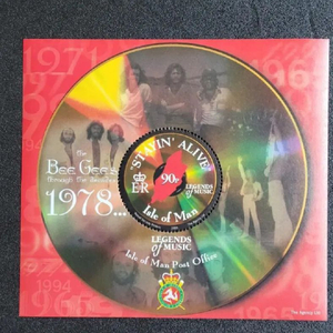1978년 영국의 세계적 팝그룹 비지스기념 우표(2)