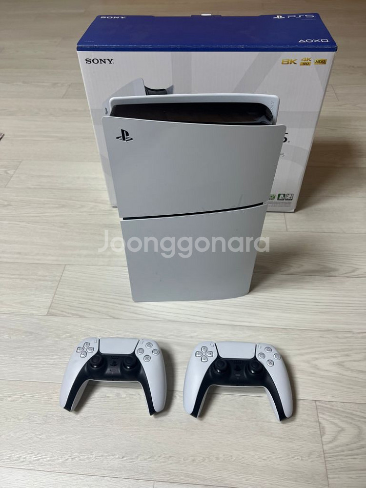 PS5 슬림 디스크+듀얼센스2개+게임7개(+2개서비스)--1