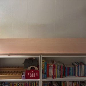 란가구 전면책장 우드 180